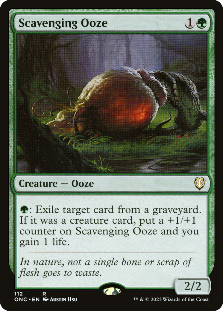 Scavenging Ooze [Phyrexia: All Will Be One Commander] | Devastation Store