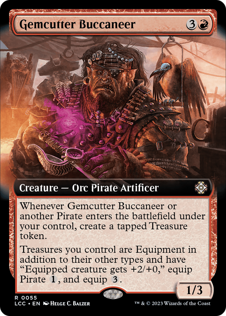 Gemcutter Buccaneer (Extended Art) [The Lost Caverns of Ixalan Commander] | Devastation Store