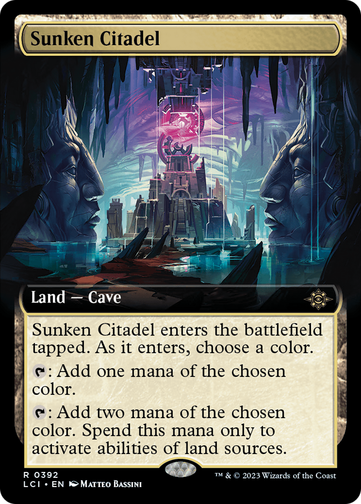 Sunken Citadel (Extended Art) [The Lost Caverns of Ixalan] | Devastation Store