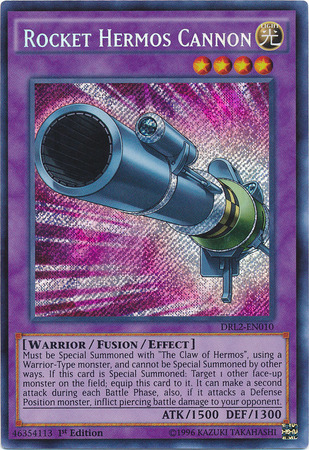 Rocket Hermos Cannon [DRL2-EN010] Secret Rare | Devastation Store