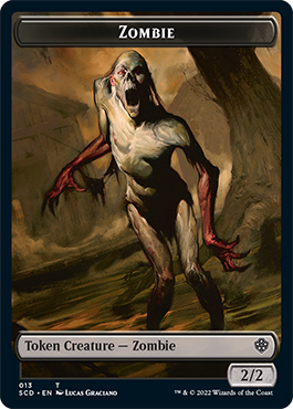 Ogre // Zombie Double-Sided Token [Starter Commander Decks] | Devastation Store