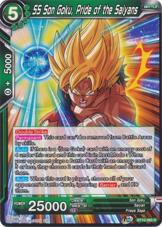 SS Son Goku, Pride of the Saiyans [BT10-065] | Devastation Store