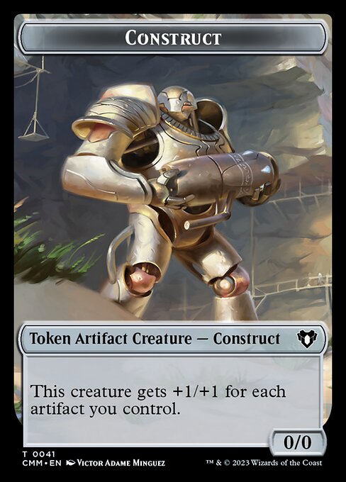 The Monarch // Construct (0041) Double-Sided Token [Commander Masters Tokens] | Devastation Store