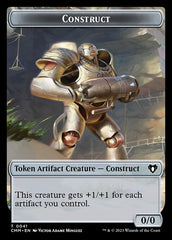 Elemental (0024) // Construct (0041) Double-Sided Token [Commander Masters Tokens] | Devastation Store