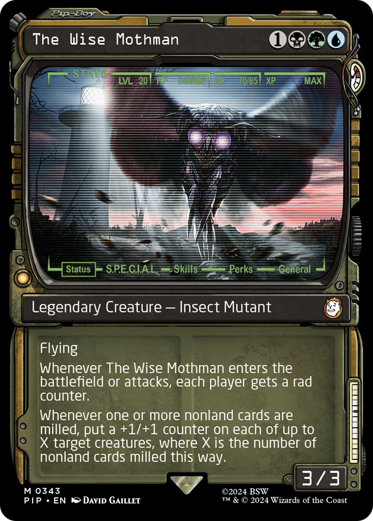 The Wise Mothman (Showcase) [Fallout] | Devastation Store