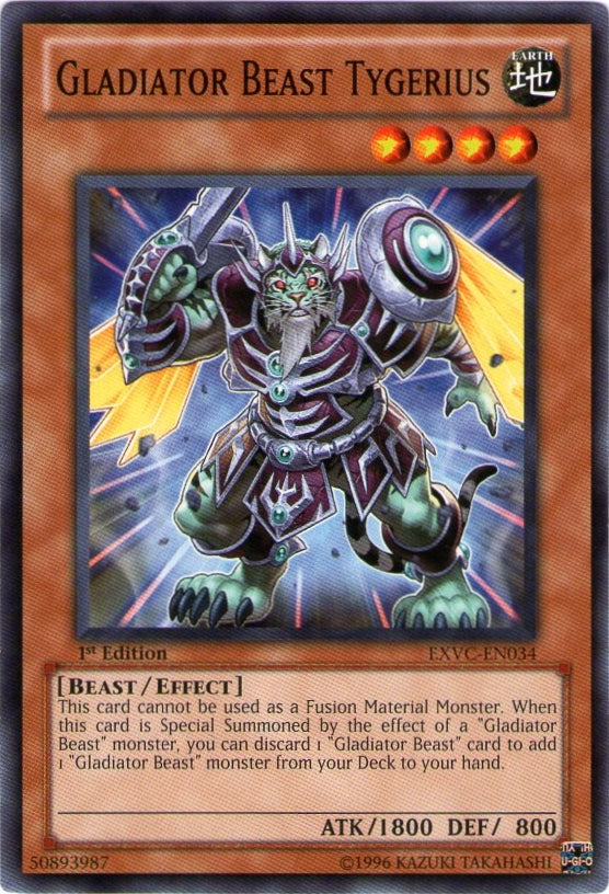 Gladiator Beast Tygerius [EXVC-EN034] Common | Devastation Store