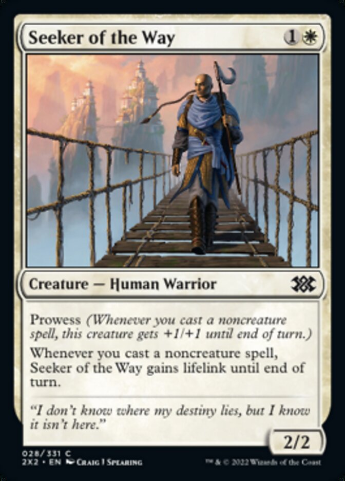 Seeker of the Way [Double Masters 2022] | Devastation Store