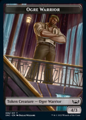 Ogre Warrior // Angel Double-sided Token [Streets of New Capenna Tokens] | Devastation Store