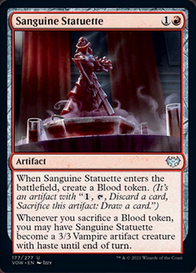Sanguine Statuette [Innistrad: Crimson Vow] | Devastation Store