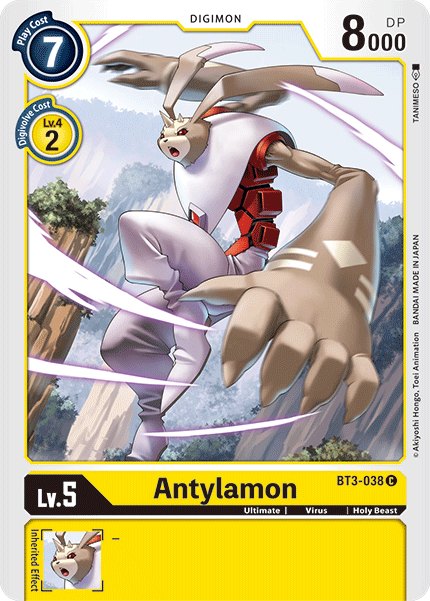 Antylamon [BT3-038] [Release Special Booster Ver.1.5] | Devastation Store