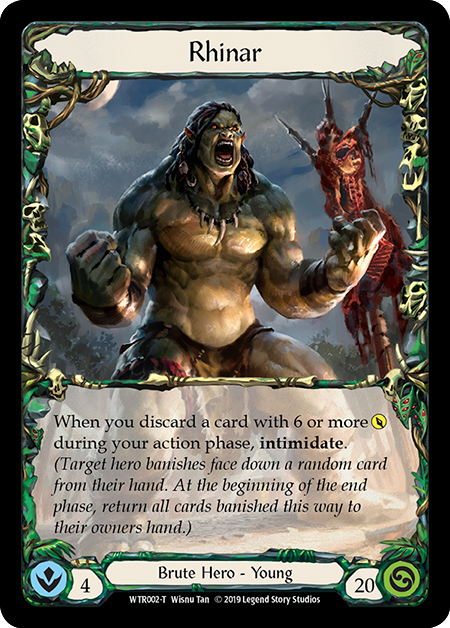 Katsu, the Wanderer // Rhinar [WTR076 // WTR002] (Welcome to Rathe)  1st Edition Normal | Devastation Store