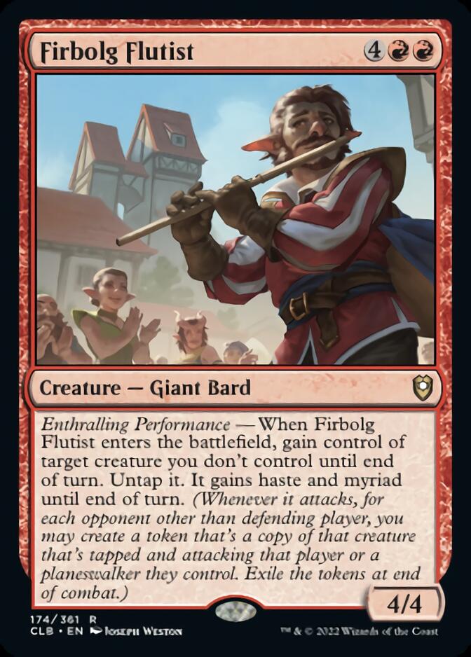 Firbolg Flutist [Commander Legends: Battle for Baldur's Gate] | Devastation Store