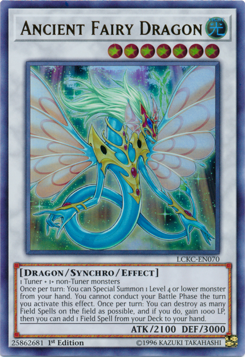Ancient Fairy Dragon [LCKC-EN070] Ultra Rare | Devastation Store