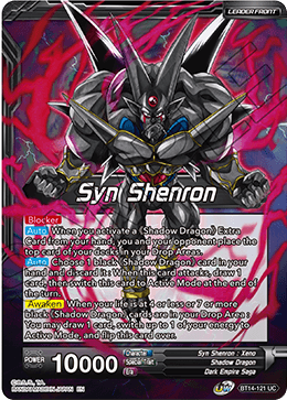 Syn Shenron // Syn Shenron, Resonance of Shadow (BT14-121) [Cross Spirits] | Devastation Store
