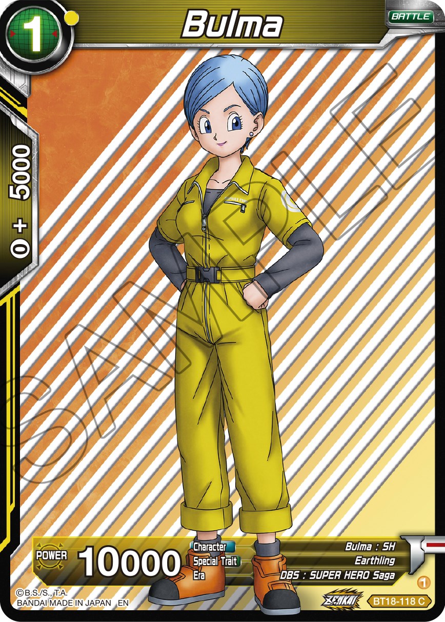 Bulma (BT18-118) [Dawn of the Z-Legends] | Devastation Store