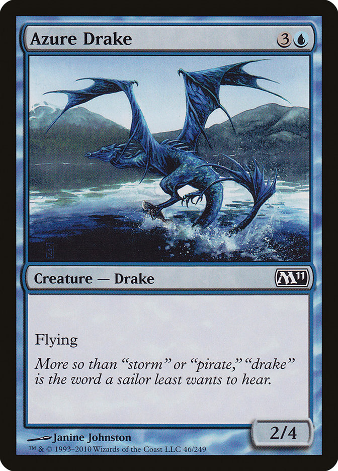 Azure Drake [Magic 2011] - Devastation Store | Devastation Store
