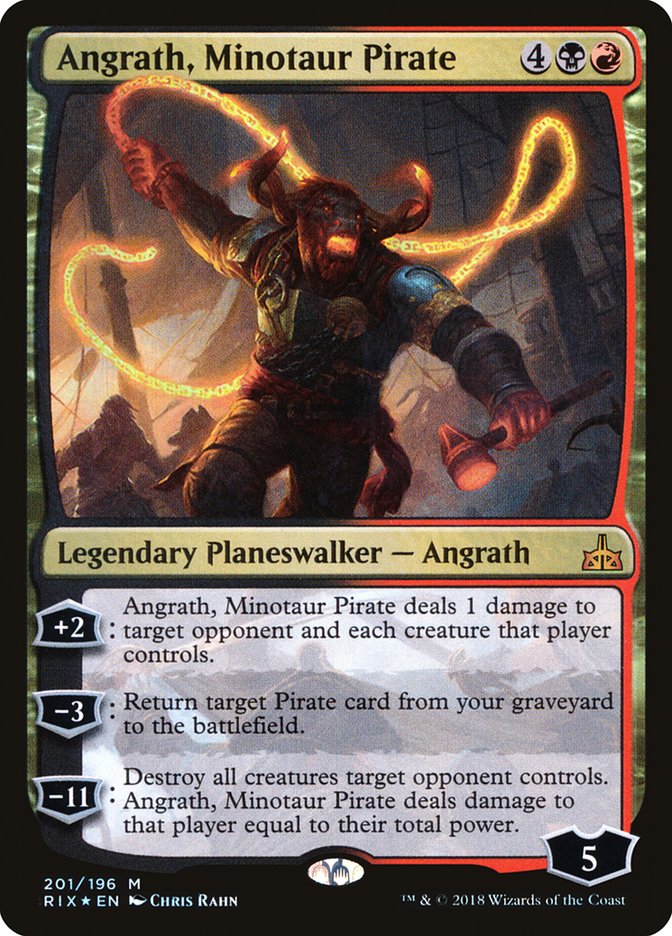 Angrath, Minotaur Pirate [Rivals of Ixalan] | Devastation Store