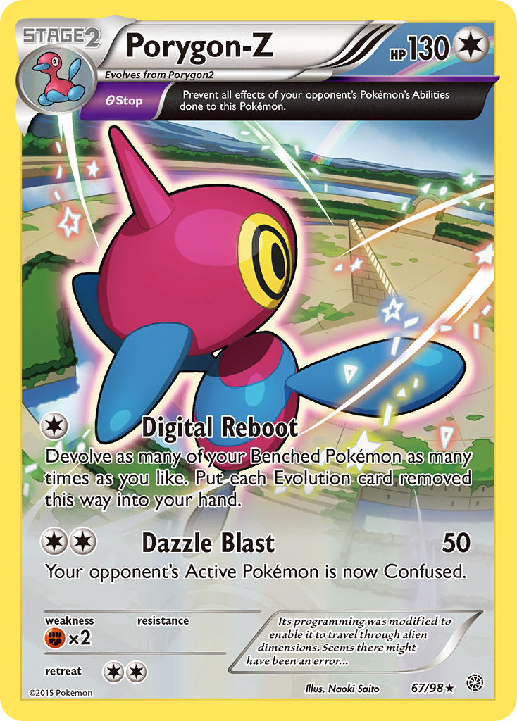 Porygon-Z (67/98) [XY: Ancient Origins] | Devastation Store