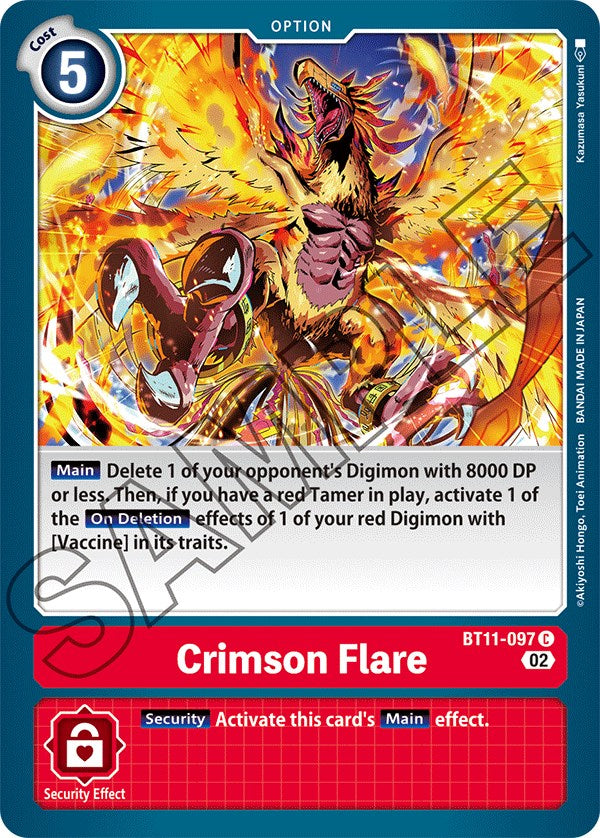 Crimson Flare [BT11-097] [Dimensional Phase] | Devastation Store