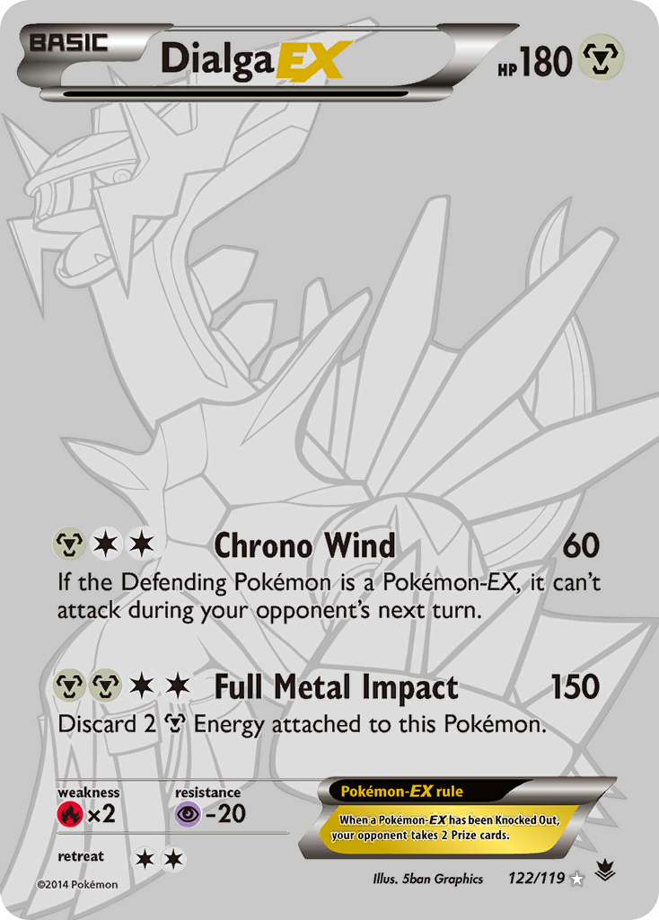 Dialga EX (122/119) [XY: Phantom Forces] | Devastation Store