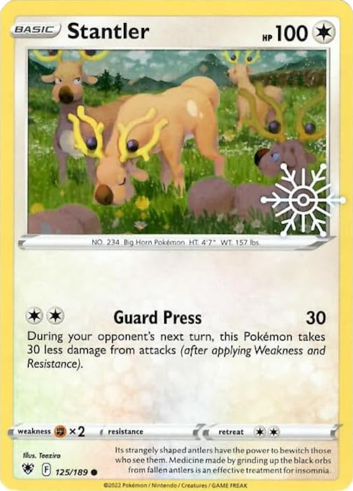 Stantler (125/189) (Holiday Calendar) [Sword & Shield: Astral Radiance] | Devastation Store