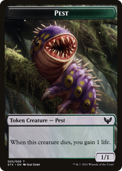Pest // Jace, Telepath Unbound Emblem Double-Sided Token [Secret Lair: From Cute to Brute Tokens] | Devastation Store