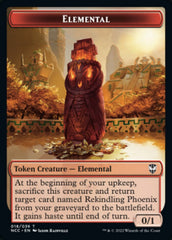 Elemental (018) // Copy Double-sided Token [Streets of New Capenna Commander Tokens] | Devastation Store