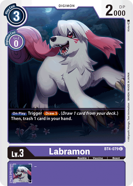 Labramon [BT4-079] [Great Legend] | Devastation Store