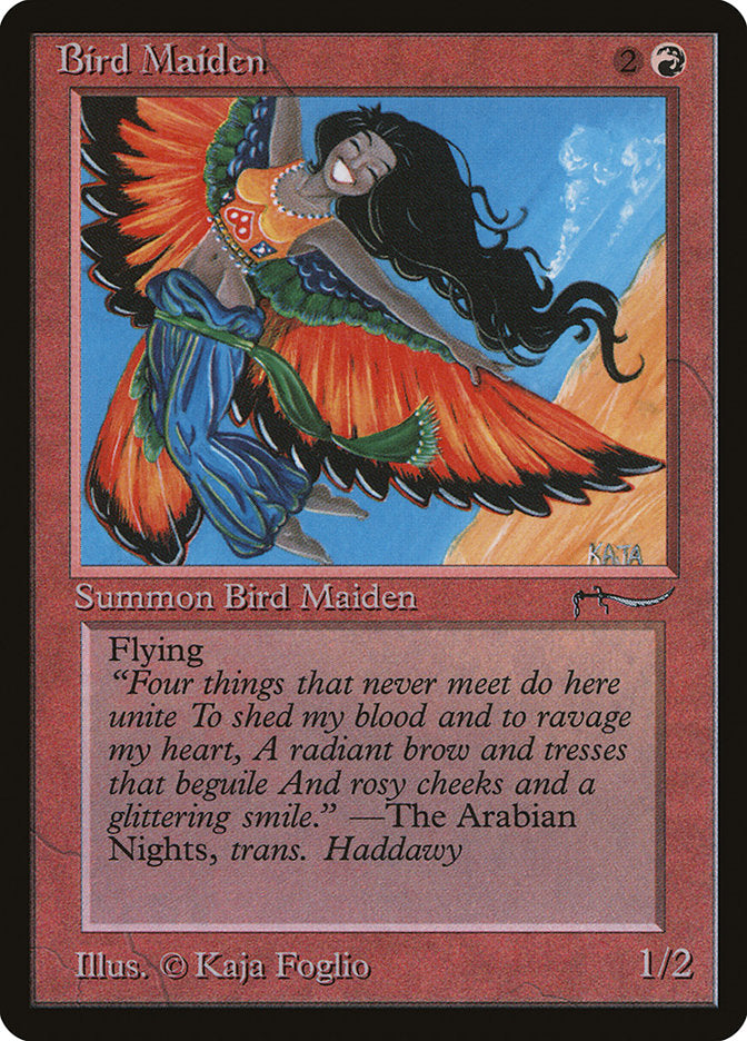 Bird Maiden (Dark Mana Cost) [Arabian Nights] - Devastation Store | Devastation Store
