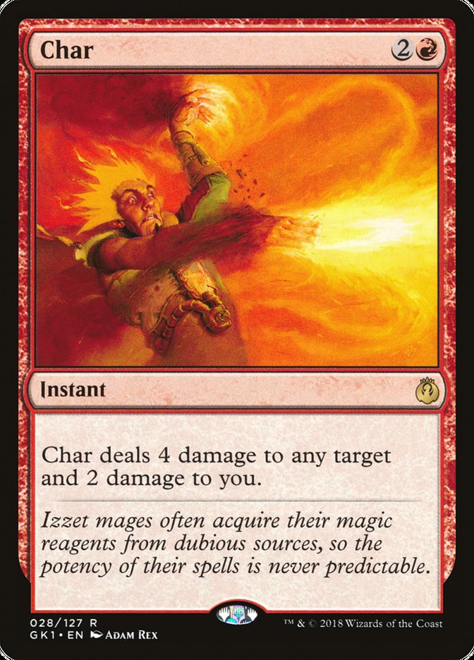 Char [Guilds of Ravnica Guild Kit] | Devastation Store