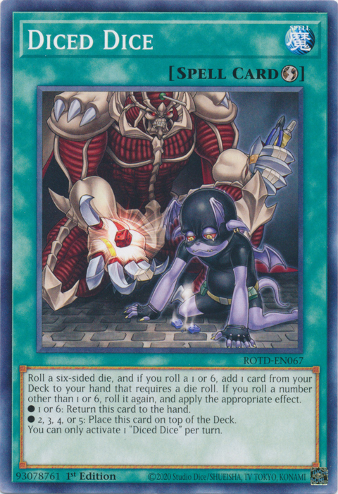 Diced Dice [ROTD-EN067] Common | Devastation Store