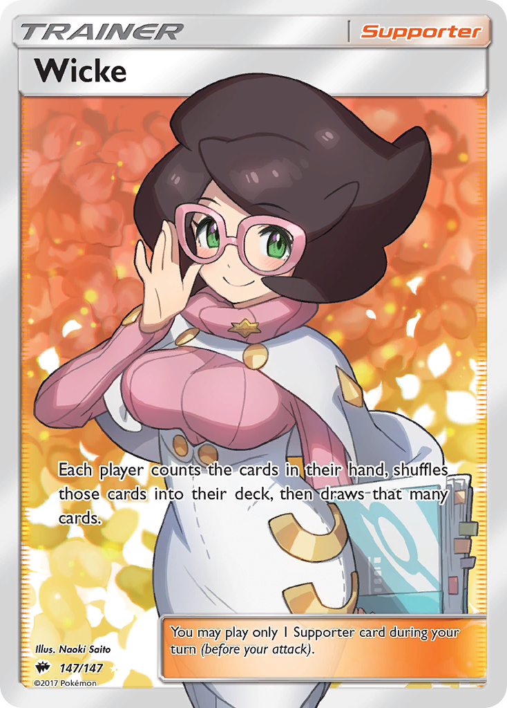 Wicke (147/147) [Sun & Moon: Burning Shadows] | Devastation Store