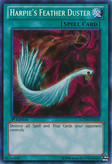 Harpie's Feather Duster [LCYW-EN149] Secret Rare | Devastation Store