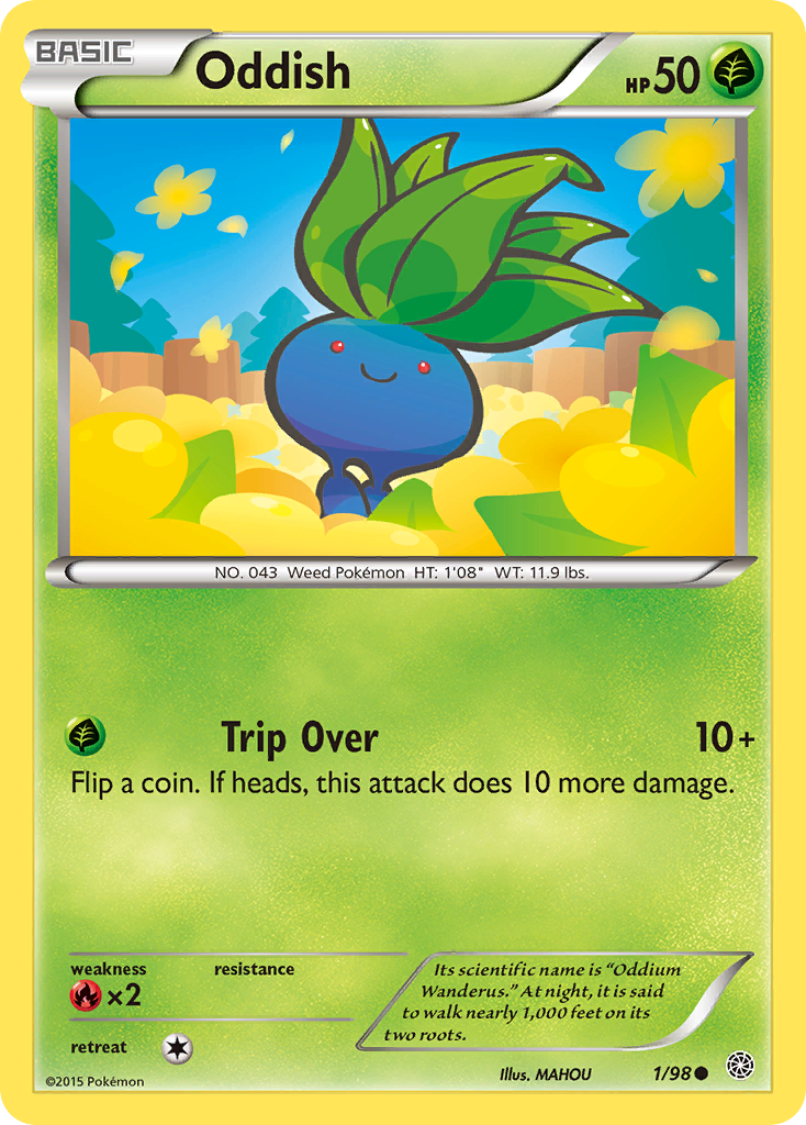 Oddish (1/98) [XY: Ancient Origins] | Devastation Store