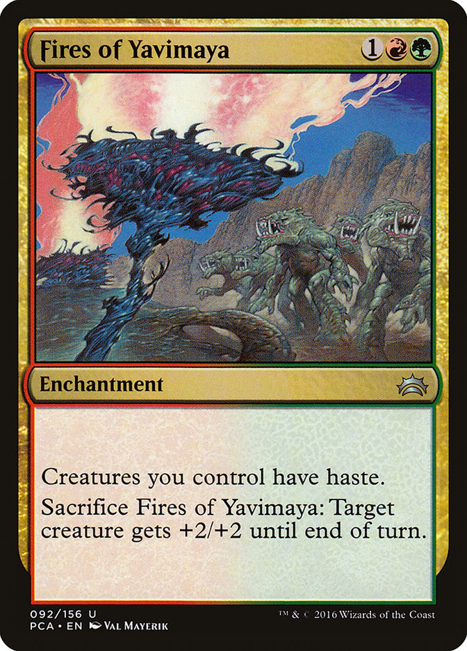 Fires of Yavimaya [Planechase Anthology] - Devastation Store | Devastation Store