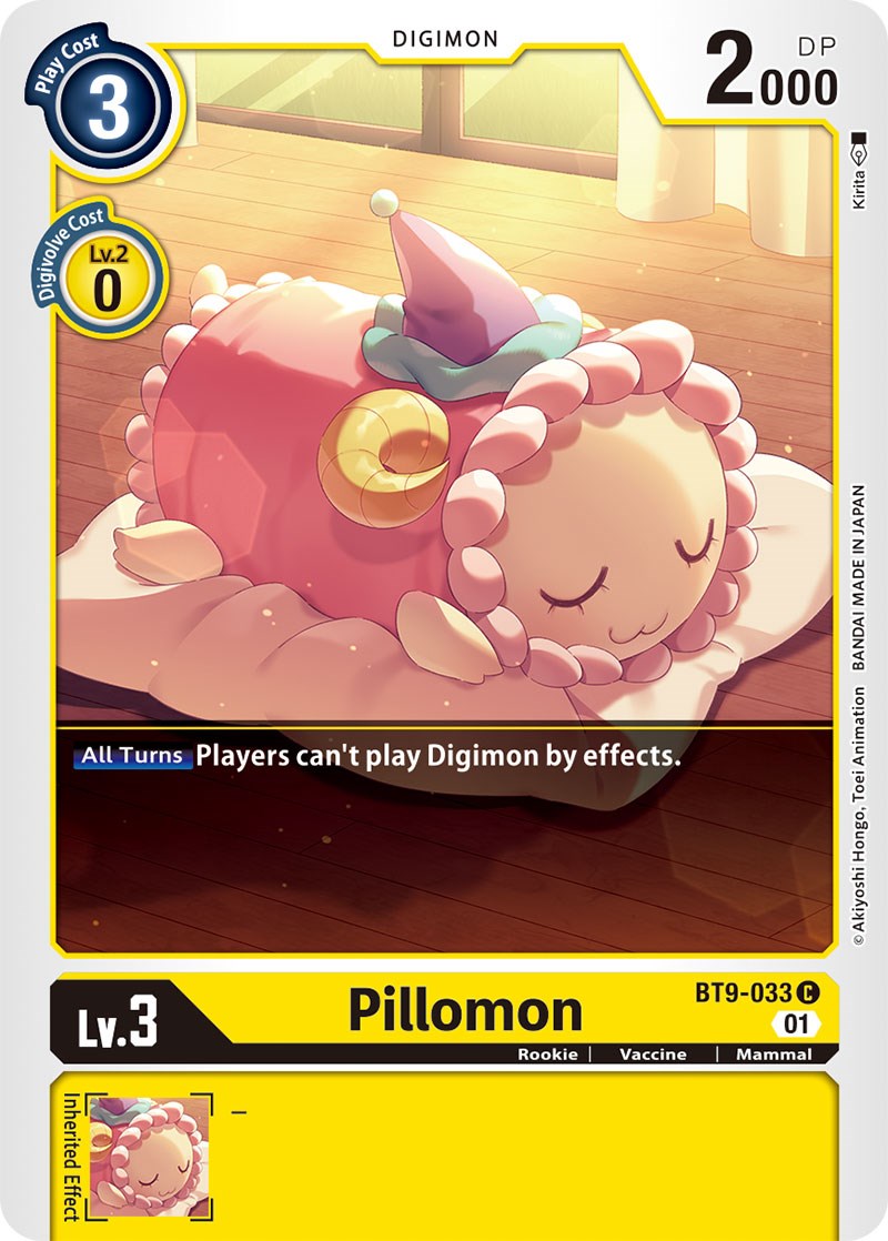Pillomon [BT9-033] [X Record] | Devastation Store