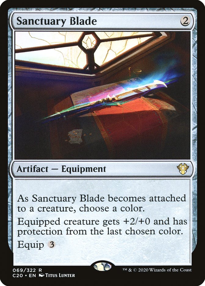 Sanctuary Blade [Commander 2020] | Devastation Store