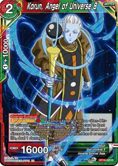 Korun, Angel of Universe 8 [BT16-127] | Devastation Store