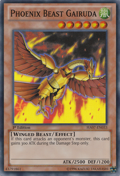 Phoenix Beast Gairuda [HA07-EN033] Super Rare | Devastation Store