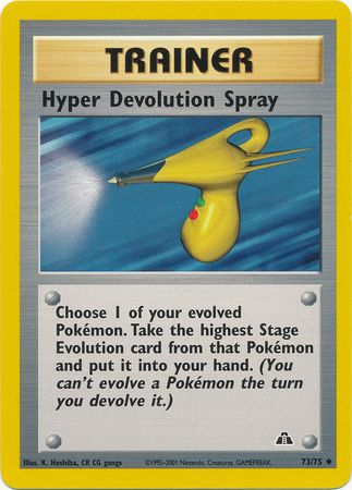 Hyper Devolution Spray (73/75) [Neo Discovery Unlimited] | Devastation Store