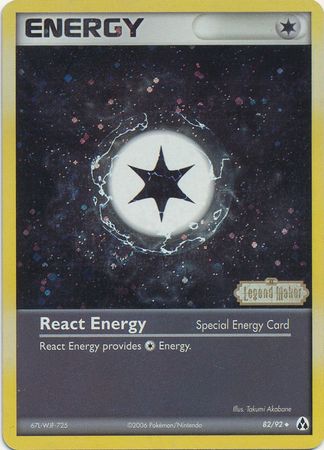 React Energy (82/92) (Stamped) [EX: Legend Maker] | Devastation Store