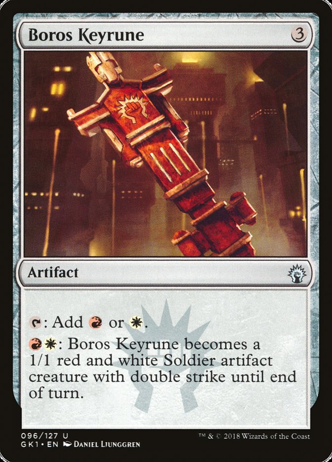 Boros Keyrune [Guilds of Ravnica Guild Kit] | Devastation Store