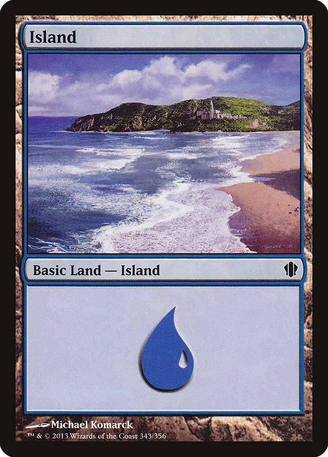 Island (343) [Commander 2013] - Devastation Store | Devastation Store