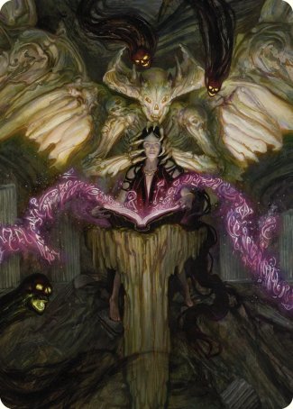 Demonic Tutor Art Card [Commander Masters Art Series] | Devastation Store