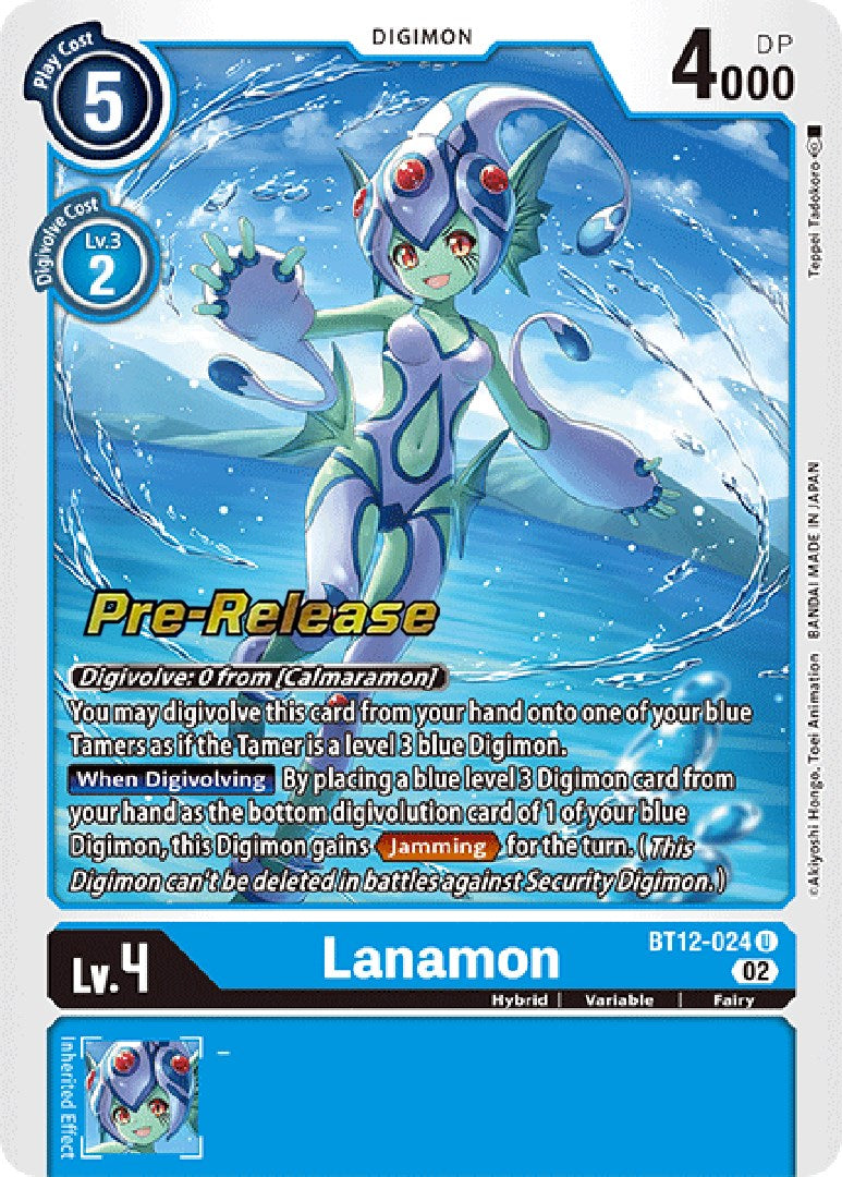 Lanamon [BT12-024] [Across Time Pre-Release Cards] | Devastation Store