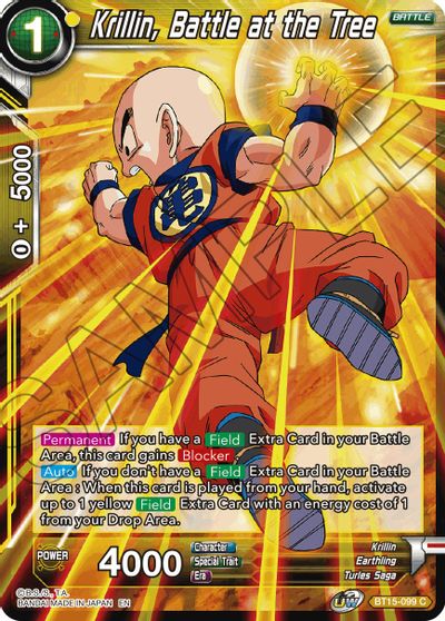 Krillin, Battle at the Tree [BT15-099] | Devastation Store