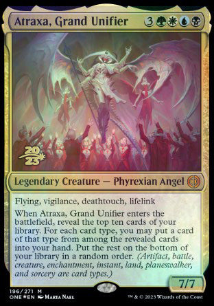 Atraxa, Grand Unifier [Phyrexia: All Will Be One Prerelease Promos] | Devastation Store