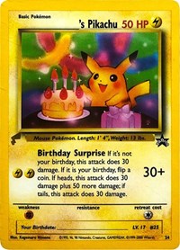 Pikachu (24) (Birthday) [Pikachu World Collection Promos] | Devastation Store