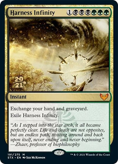 Harness Infinity [Strixhaven: School of Mages Prerelease Promos] | Devastation Store