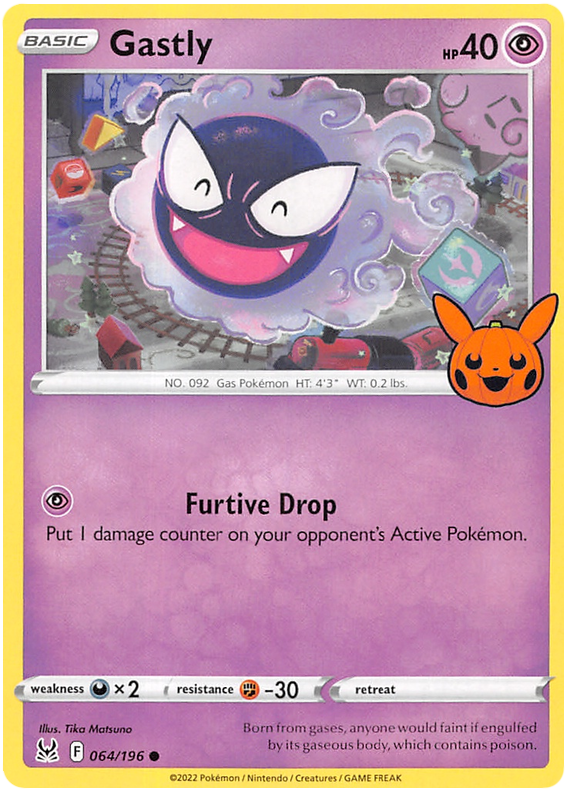 Gastly (064/196) [Trick or Trade 2023] | Devastation Store